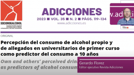 Alcohol, jóvenes y percepción sobre el consumo